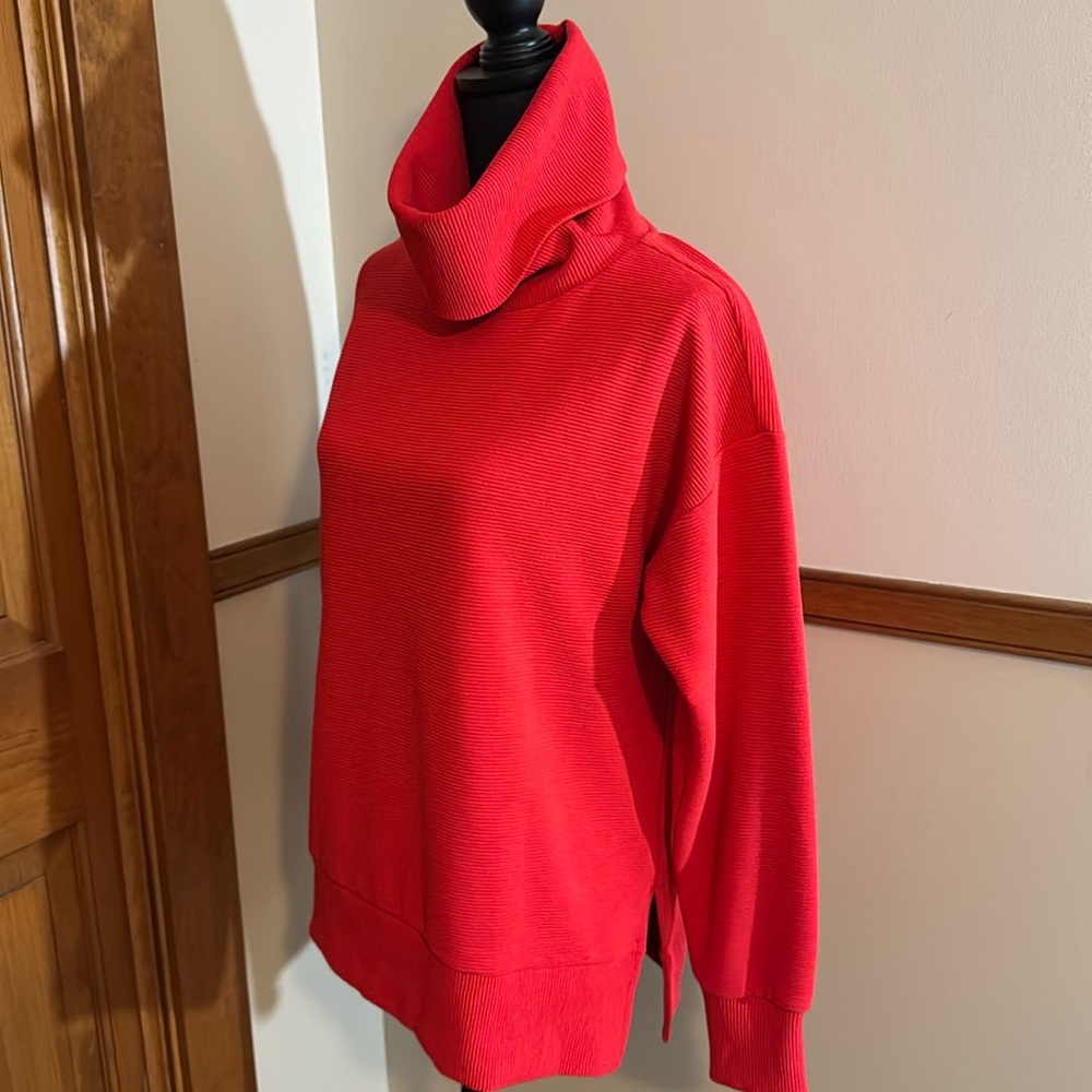 Red Sweater by ID Ideology NWOT